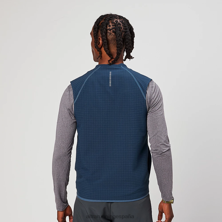 Altra chaleco de viento trail P4ZZ334 chaquetas y chalecos Armada hombres
