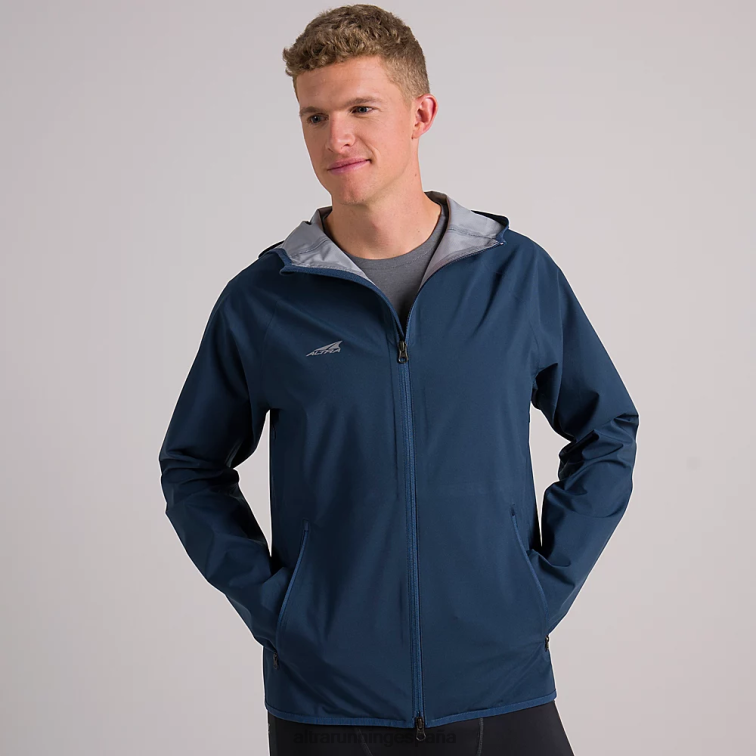 Altra chaqueta impermeable para correr P4ZZ341 chaquetas y chalecos océano azul iluminado por la luna hombres