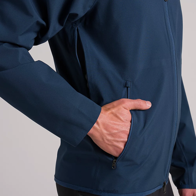 Altra chaqueta impermeable para correr P4ZZ341 chaquetas y chalecos océano azul iluminado por la luna hombres