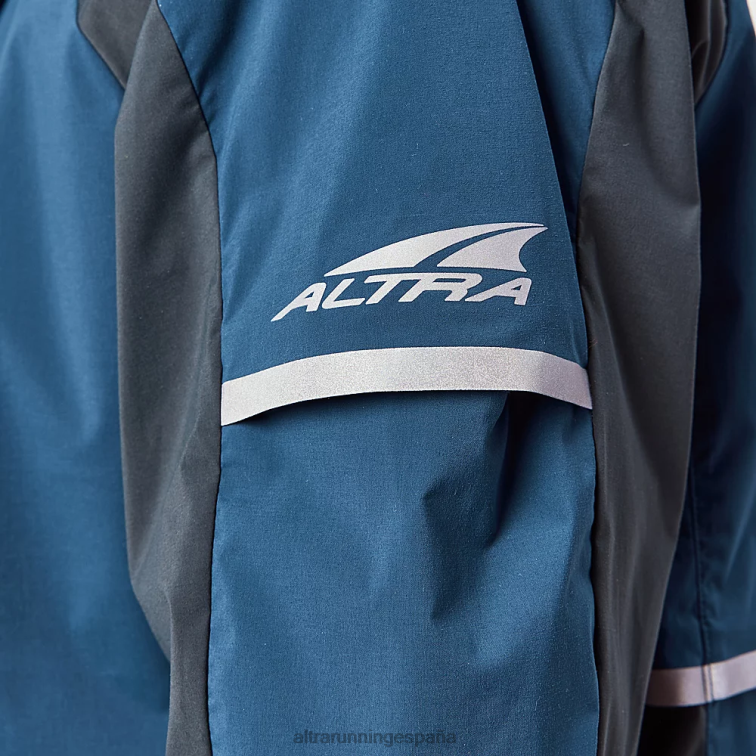 Altra cortavientos trail P4ZZ337 chaquetas y chalecos Armada hombres