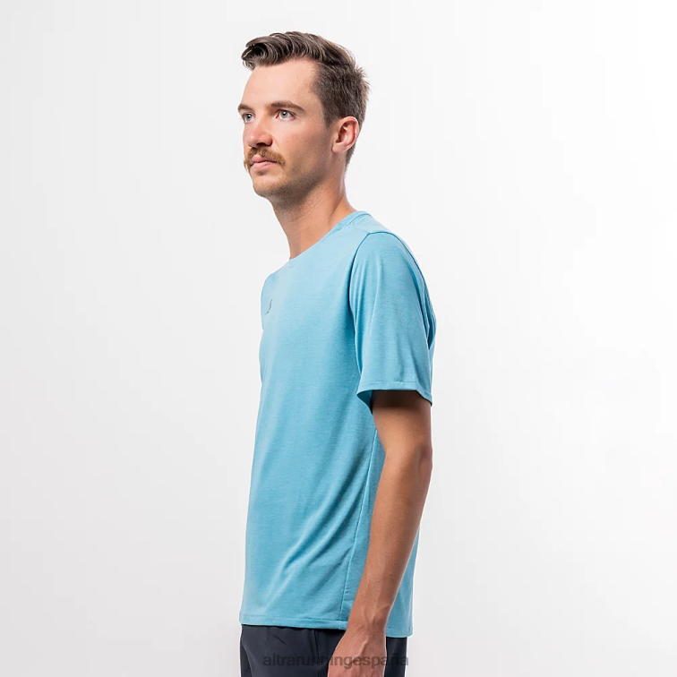 Altra camiseta básica de manga corta P4ZZ311 tapas brezo azul delphinium hombres