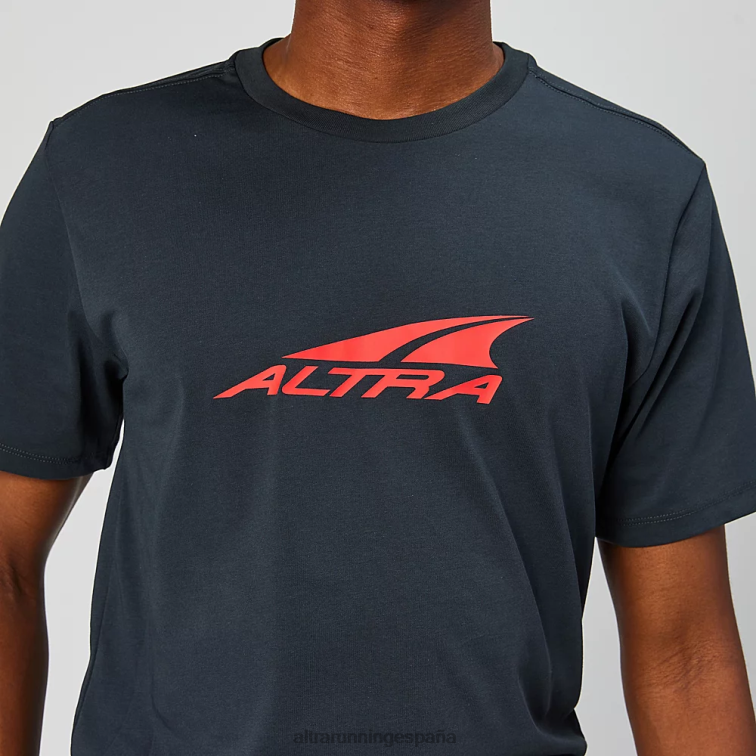 Altra camiseta reciclada todos los días P4ZZ303 tapas bosque río negro hombres
