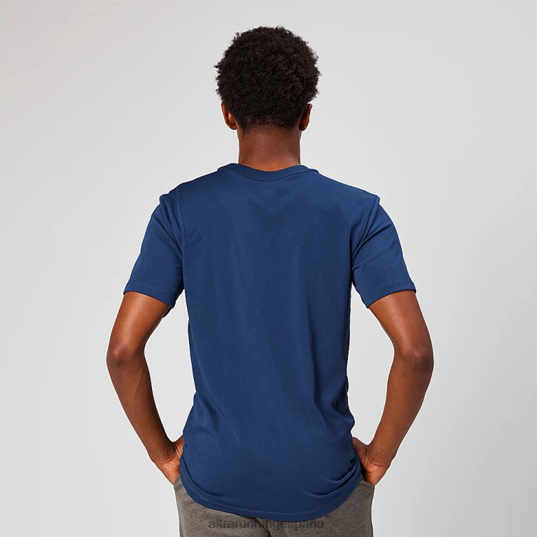 Altra camiseta reciclada todos los días P4ZZ304 tapas océano azul iluminado por la luna hombres