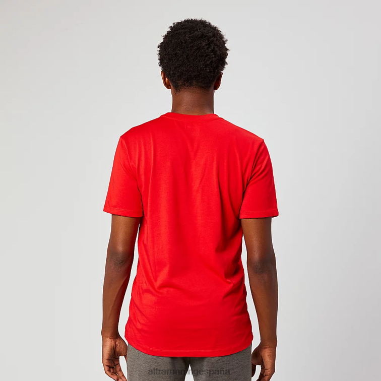 Altra camiseta reciclada todos los días P4ZZ305 tapas rojo fuego hombres