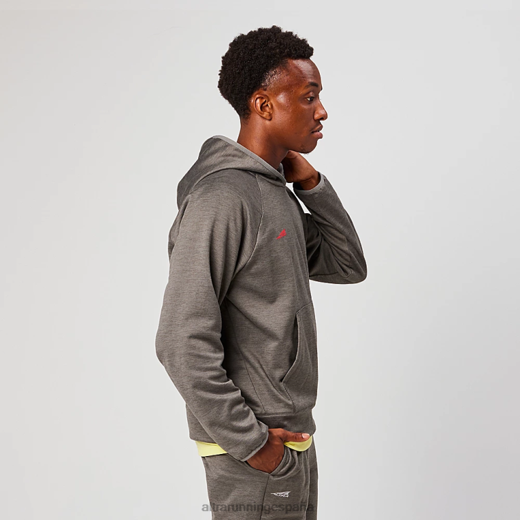 Altra correr sin sudadera con capucha de reglas P4ZZ315 tapas gris hombres