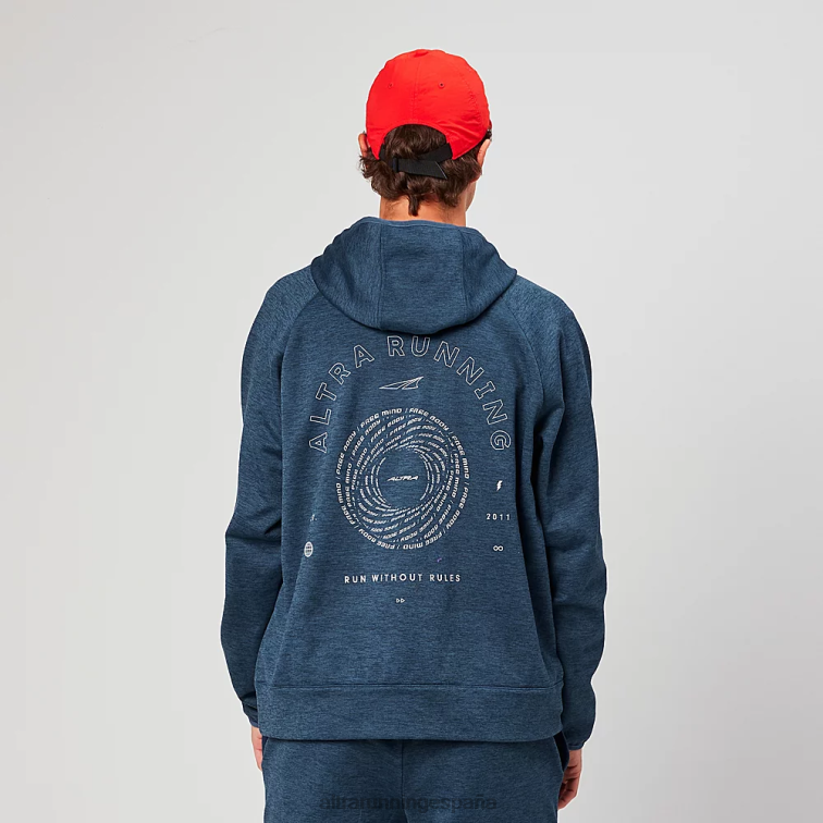 Altra correr sin sudadera con capucha de reglas P4ZZ316 tapas Armada hombres