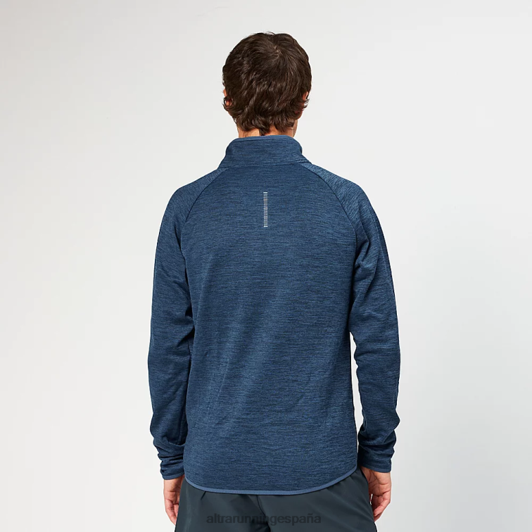 Altra jersey con media cremallera P4ZZ321 tapas océano azul iluminado por la luna hombres