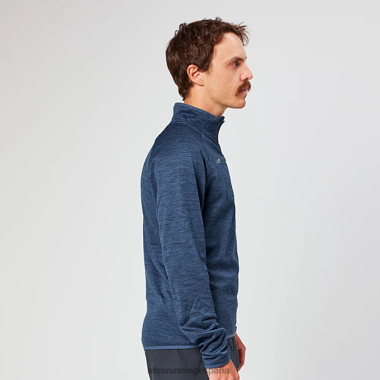 Altra jersey con media cremallera P4ZZ321 tapas océano azul iluminado por la luna hombres