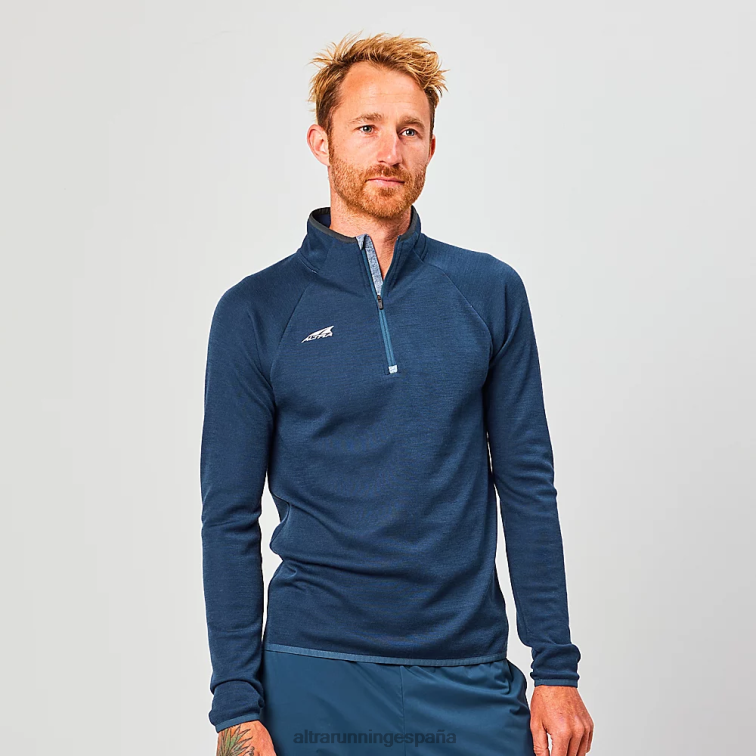 Altra núcleo de lana merino 1/2 cremallera P4ZZ312 tapas Armada hombres