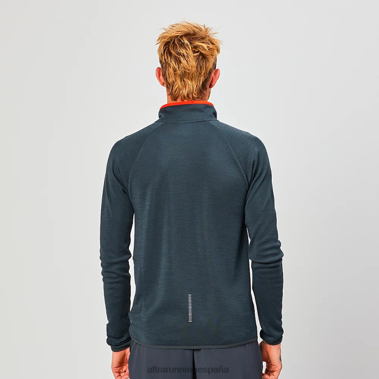 Altra núcleo de lana merino 1/2 cremallera P4ZZ313 tapas negro hombres