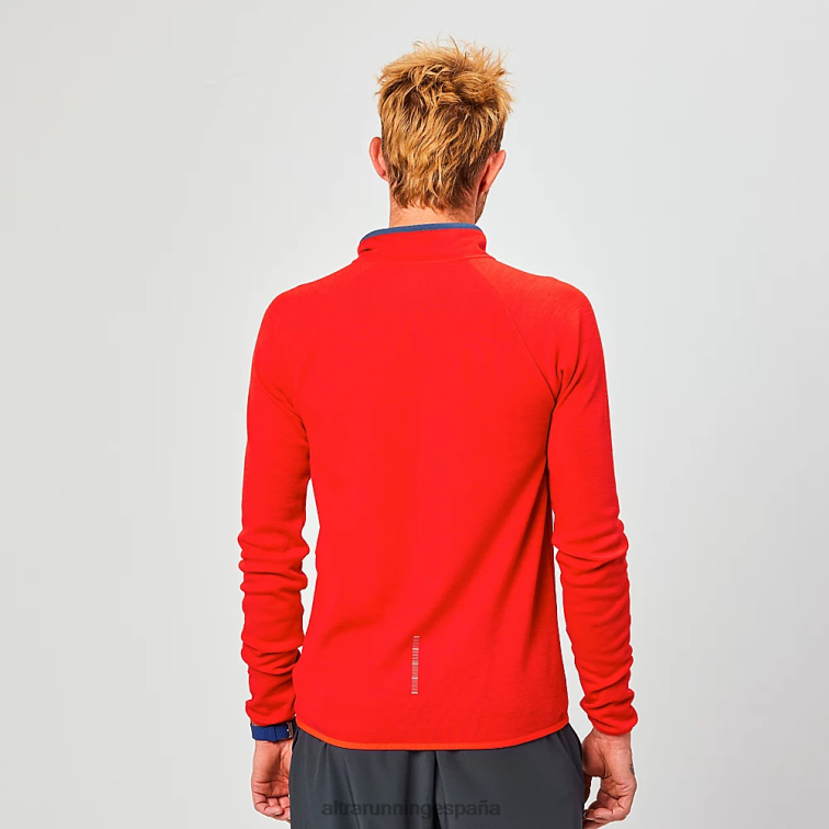 Altra núcleo de lana merino 1/2 cremallera P4ZZ314 tapas rojo hombres