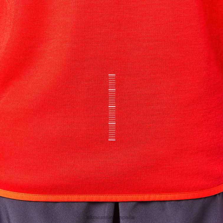 Altra núcleo de lana merino 1/2 cremallera P4ZZ314 tapas rojo hombres