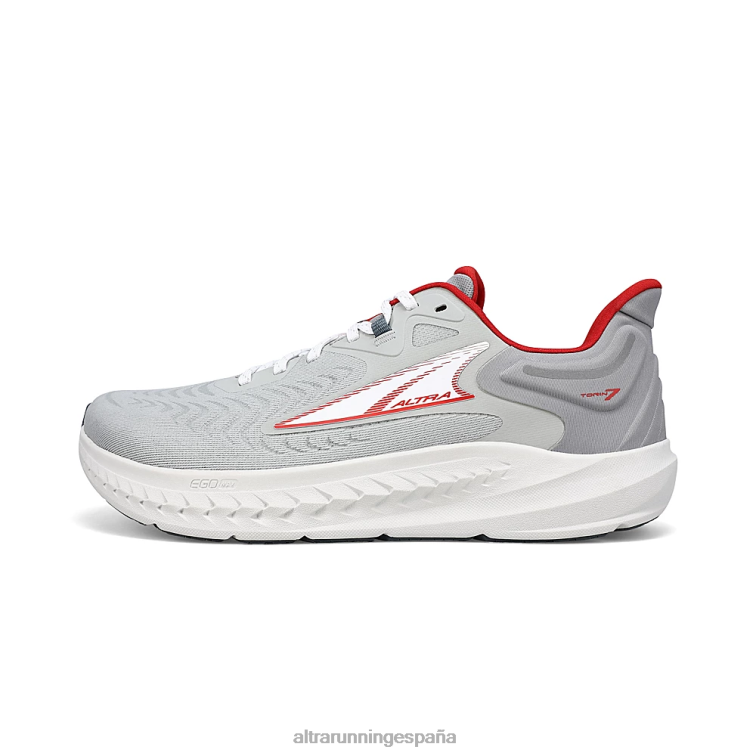 Altra Torín 7 P4ZZ250 zapatos de carretera gris/rojo hombres