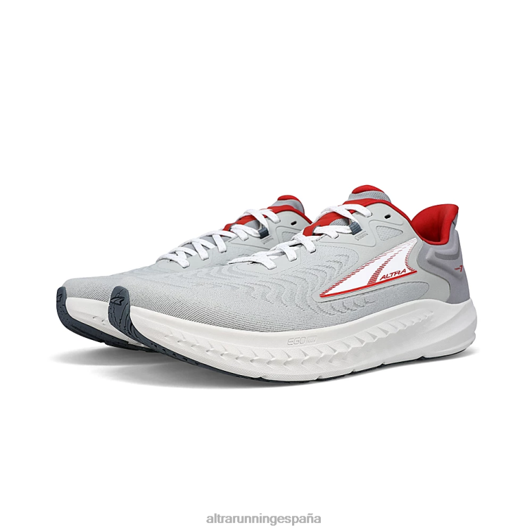 Altra Torín 7 P4ZZ250 zapatos de carretera gris/rojo hombres