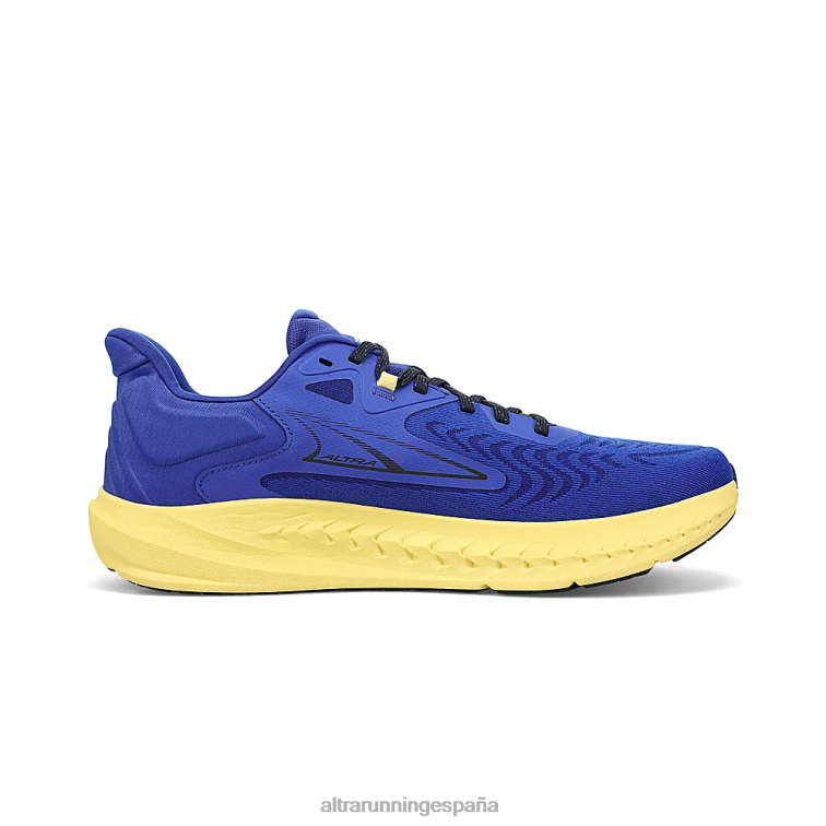 Altra Torín 7 P4ZZ251 zapatos de carretera azul amarillo hombres
