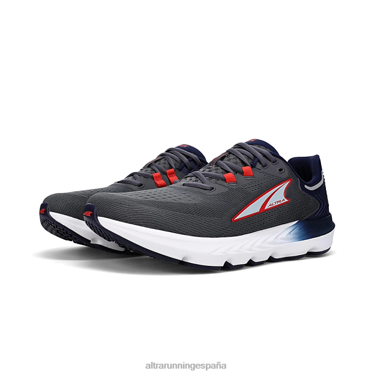 Altra disposición 7 P4ZZ258 zapatos de carretera gris oscuro hombres