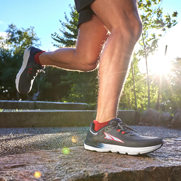 Altra disposición 7 P4ZZ258 zapatos de carretera gris oscuro hombres
