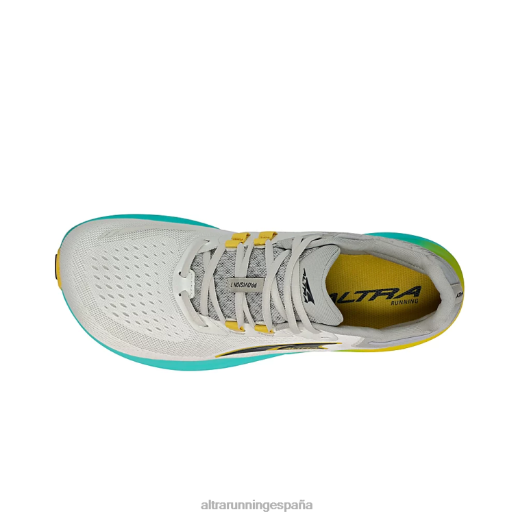 Altra disposición 7 P4ZZ259 zapatos de carretera gris/amarillo hombres