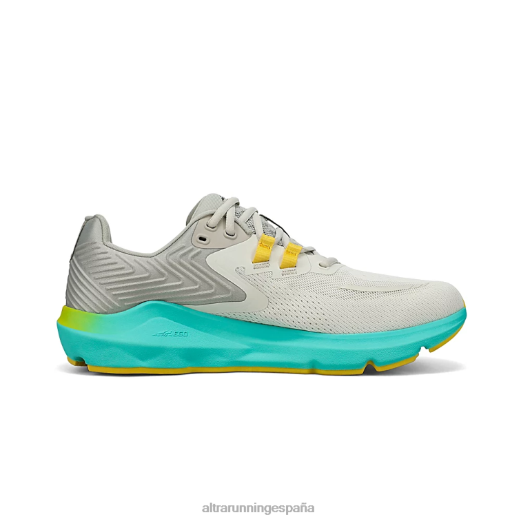 Altra disposición 7 P4ZZ259 zapatos de carretera gris/amarillo hombres