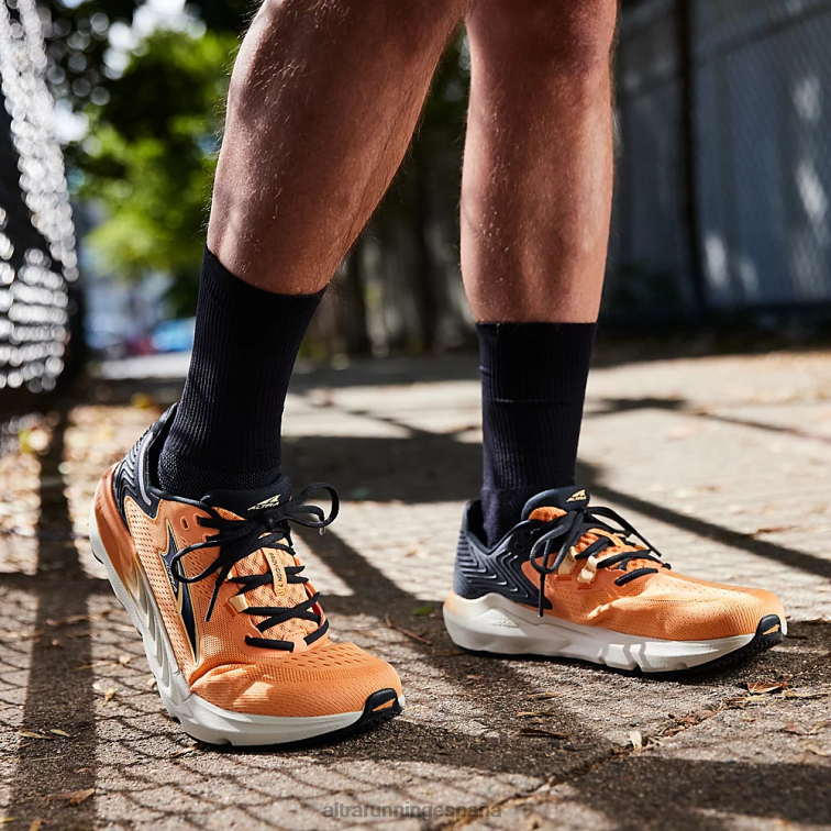 Altra disposición 7 P4ZZ260 zapatos de carretera naranja hombres