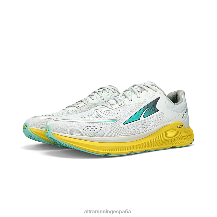 Altra paradigma 6 P4ZZ284 zapatos de carretera gris/amarillo hombres