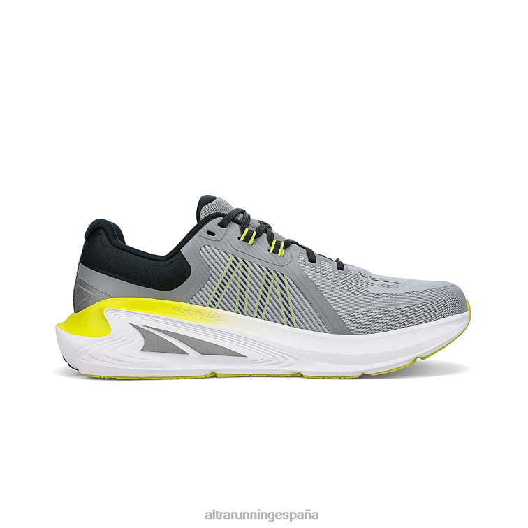 Altra paradigma 7 P4ZZ244 zapatos de carretera gris/lima hombres