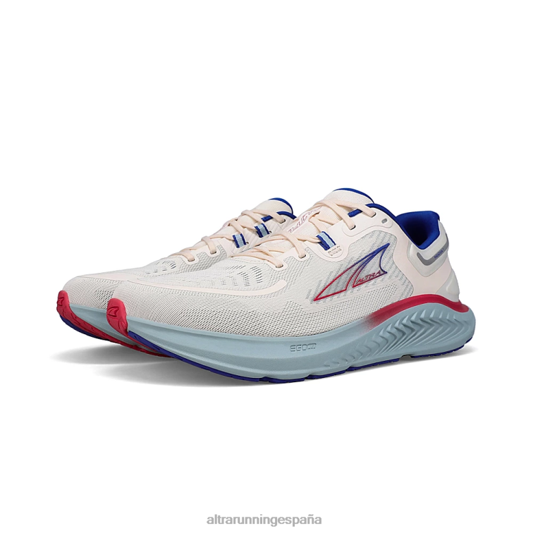 Altra paradigma 7 P4ZZ246 zapatos de carretera blanco azul hombres