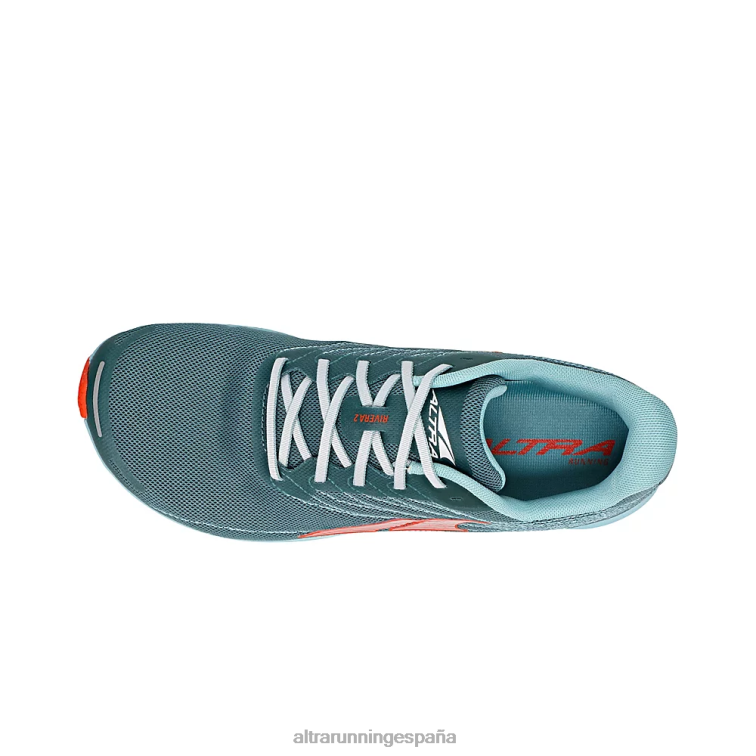 Altra rivera 2 P4ZZ294 zapatos de carretera verde azulado polvoriento hombres
