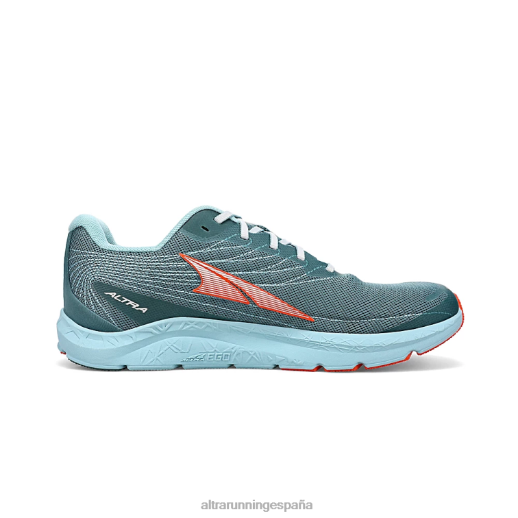 Altra rivera 2 P4ZZ294 zapatos de carretera verde azulado polvoriento hombres
