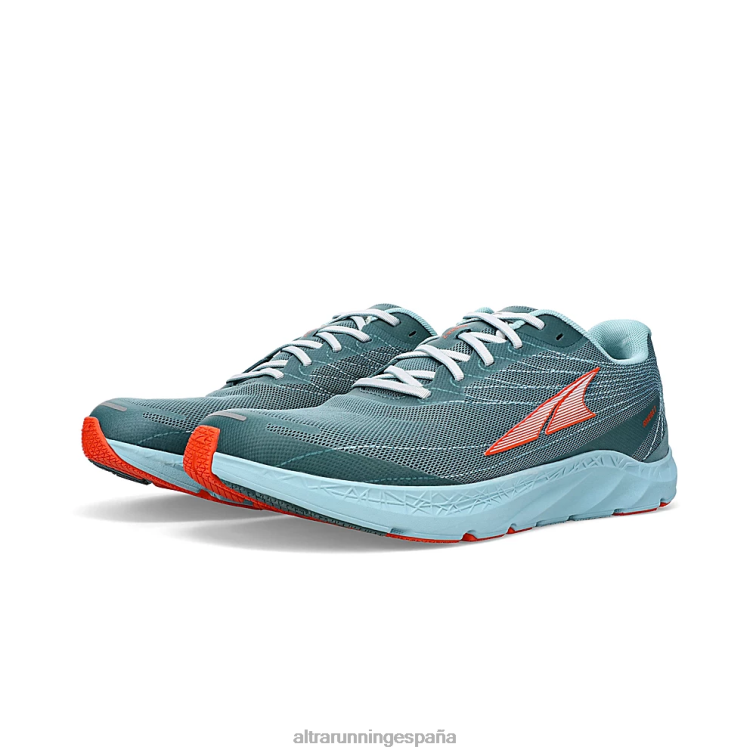 Altra rivera 2 P4ZZ294 zapatos de carretera verde azulado polvoriento hombres