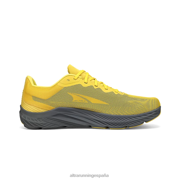 Altra rivera 3 P4ZZ267 zapatos de carretera gris/amarillo hombres