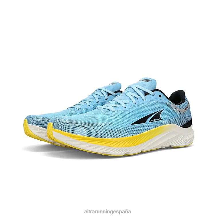 Altra rivera 3 P4ZZ269 zapatos de carretera azul amarillo hombres
