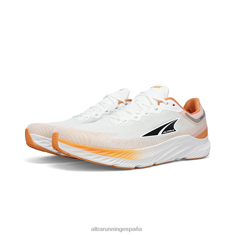 Altra rivera 3 P4ZZ270 zapatos de carretera blanco/naranja hombres