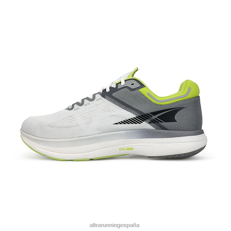 Altra tiempo de desaparición P4ZZ275 zapatos de carretera gris/lima hombres
