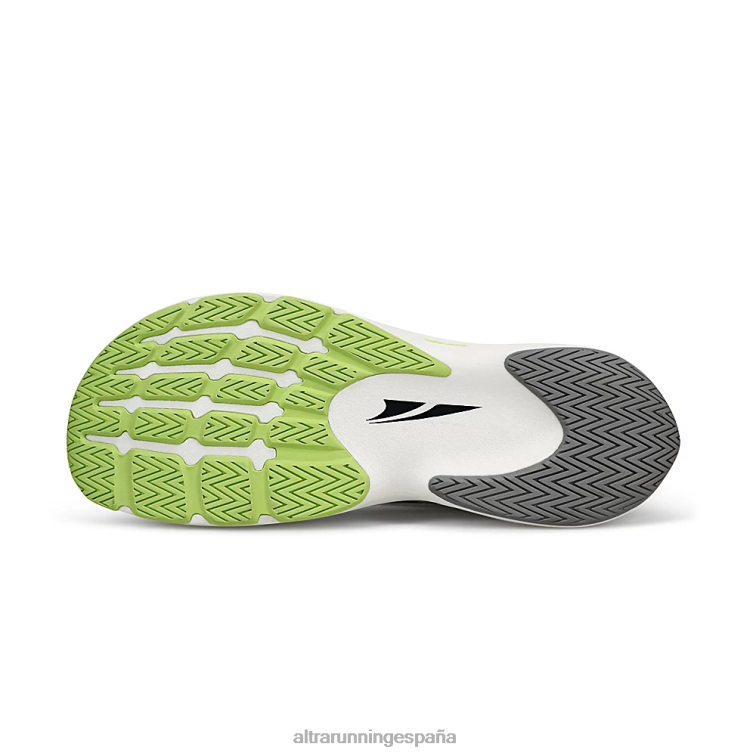 Altra tiempo de desaparición P4ZZ275 zapatos de carretera gris/lima hombres