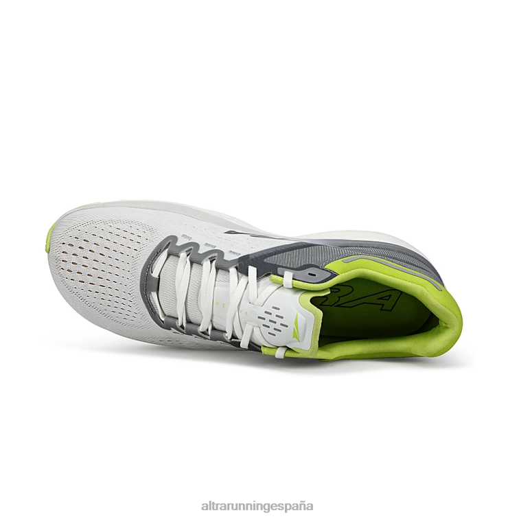 Altra tiempo de desaparición P4ZZ275 zapatos de carretera gris/lima hombres