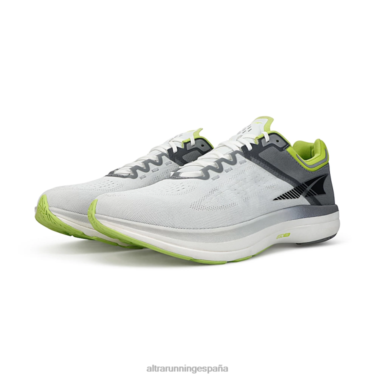 Altra tiempo de desaparición P4ZZ275 zapatos de carretera gris/lima hombres