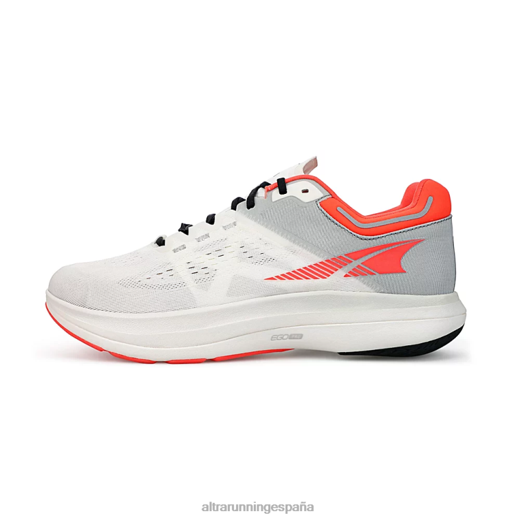 Altra tiempo de desaparición P4ZZ276 zapatos de carretera blanco/coral hombres