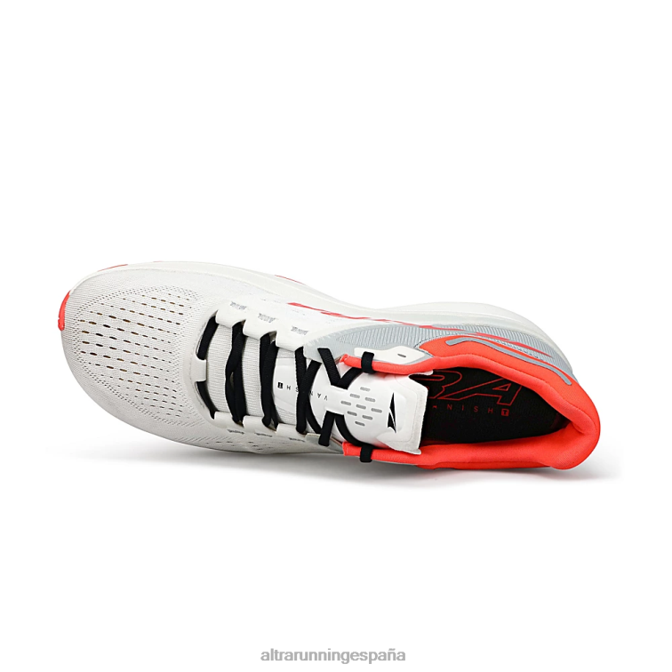 Altra tiempo de desaparición P4ZZ276 zapatos de carretera blanco/coral hombres