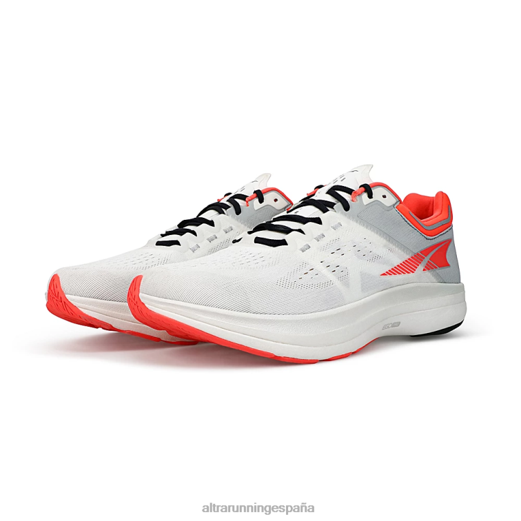 Altra tiempo de desaparición P4ZZ276 zapatos de carretera blanco/coral hombres