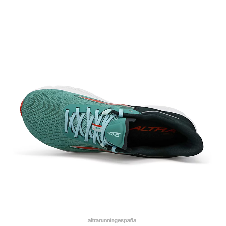 Altra torín 6 P4ZZ293 zapatos de carretera verde azulado polvoriento hombres