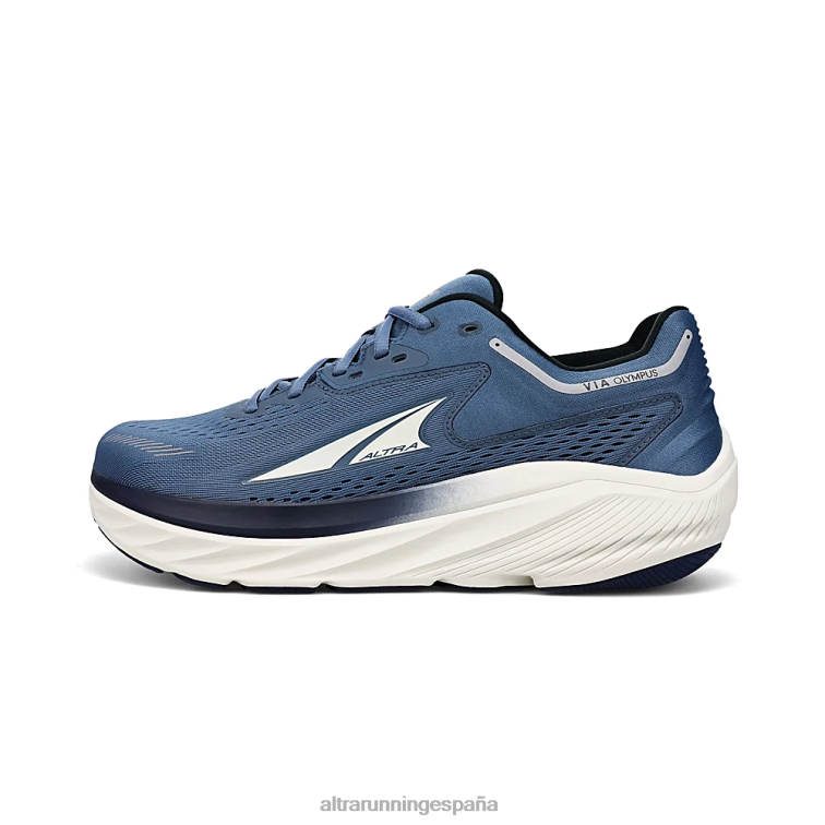Altra vía olimpo P4ZZ253 zapatos de carretera azul mineral hombres