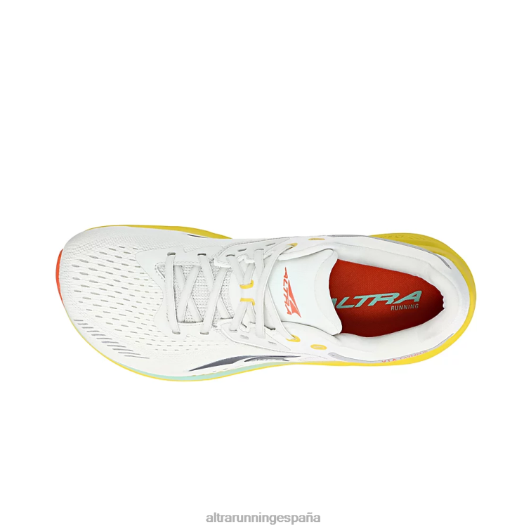 Altra vía olimpo P4ZZ254 zapatos de carretera gris/amarillo hombres