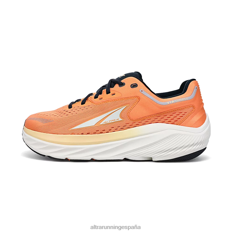 Altra vía olimpo P4ZZ255 zapatos de carretera negro/naranja hombres