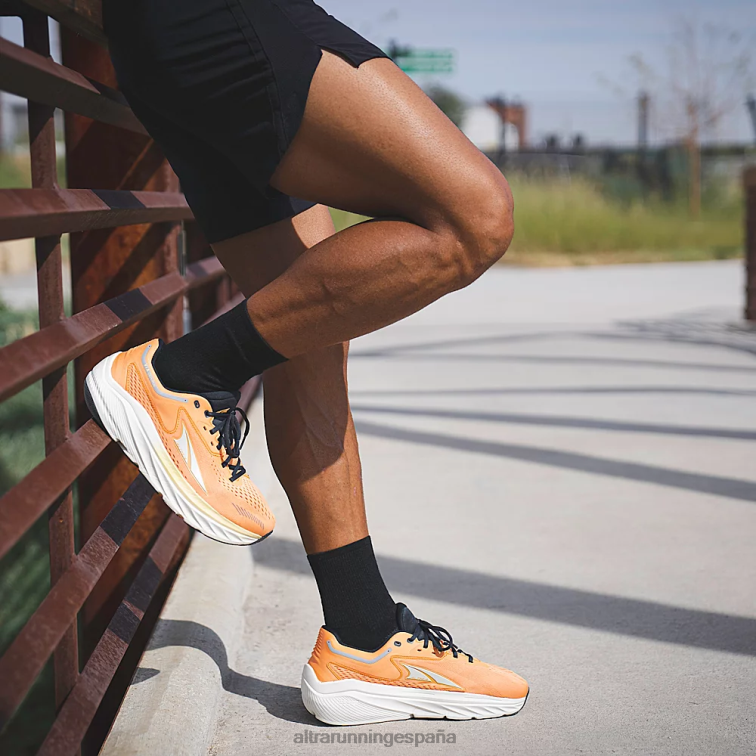 Altra vía olimpo P4ZZ255 zapatos de carretera negro/naranja hombres