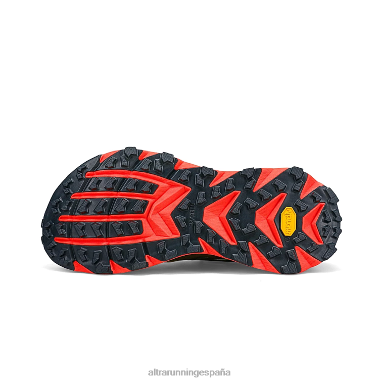 Altra Mont Blanc P4ZZ213 zapatos de pista aceituna polvorienta hombres