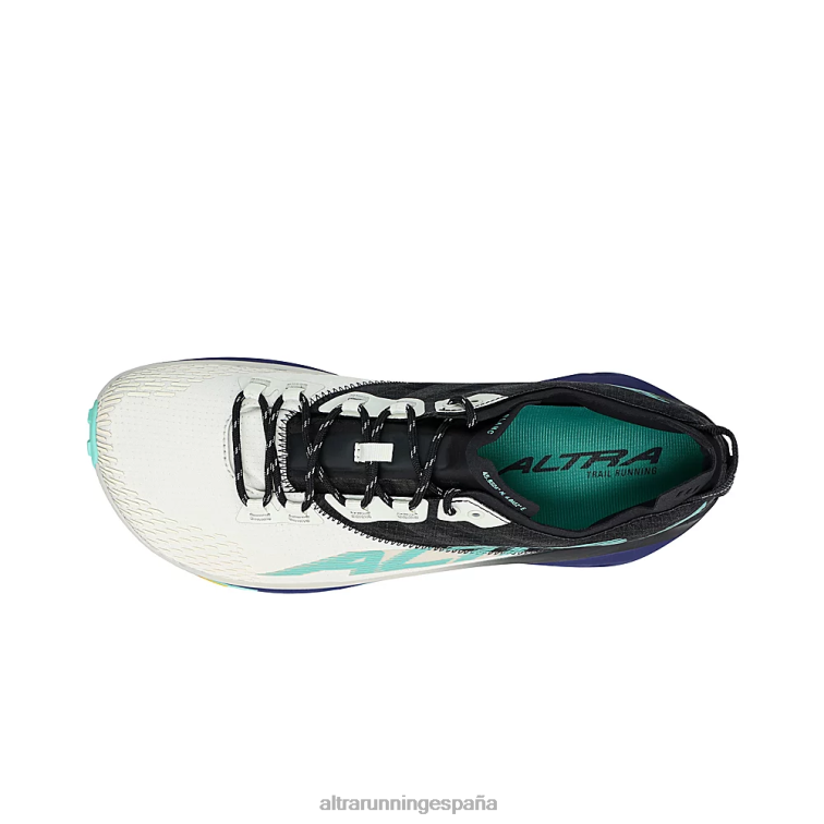 Altra Mont Blanc P4ZZ214 zapatos de pista verde negro hombres