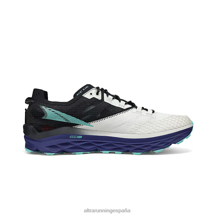 Altra Mont Blanc P4ZZ214 zapatos de pista verde negro hombres