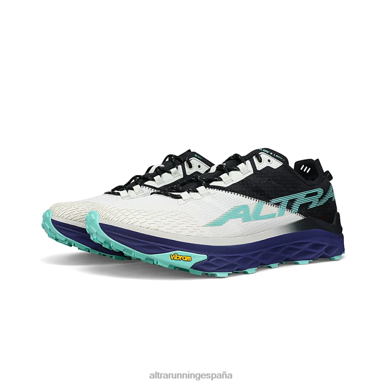 Altra Mont Blanc P4ZZ214 zapatos de pista verde negro hombres