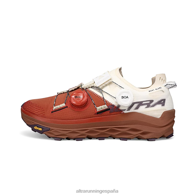 Altra boa del mont blanc P4ZZ217 zapatos de pista campanas granate hombres